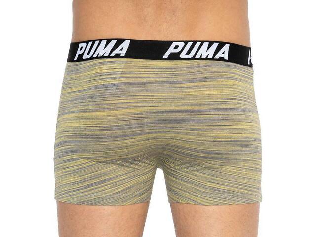 Трусы-боксеры Puma Bold Stripe Boxer 2-pack M gray/white 501002001-020 - Фото 3