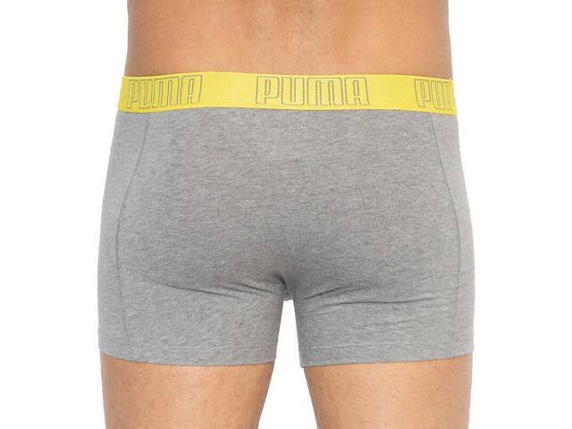 Трусы-боксеры Puma Bold Stripe Boxer 2-pack XL gray/white 501001001-020 - Фото 5