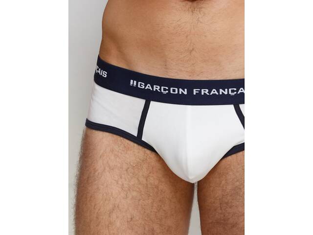 Труси сліпи Garcon Francais Slip12 XL Blanc (3701195800198) - Фото 3