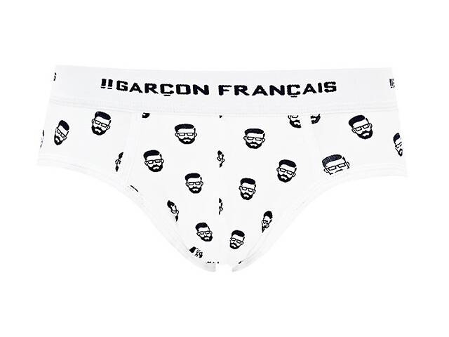 Труси сліпи Garcon Francais Slip18 XL Blanc daddy (3701195814775) - Фото 1