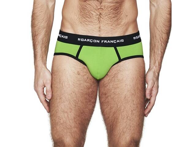 Труси сліпи Garcon Francais Slip19 M Vert (3701195811620) - Фото 4