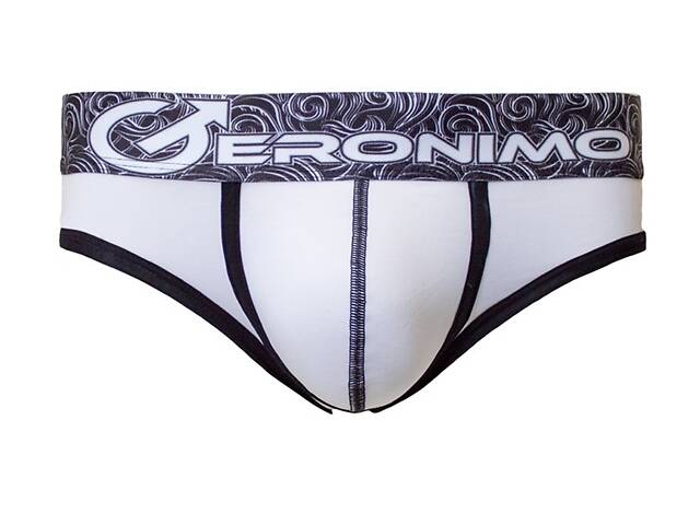Труси сліпи Geronimo 1751s2 M White (3800205834519) - Фото 1