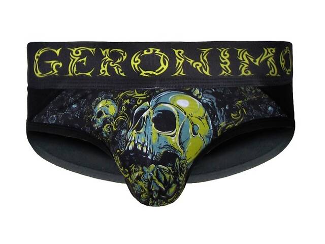 Труси сліпи Geronimo 1853s2 XL 18532 чорні (3800205858102) - Фото 1