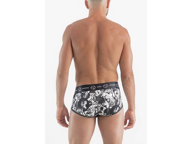 Труси сліпи Geronimo 2066s4 XL Чорні (3800999006734) - Фото 3