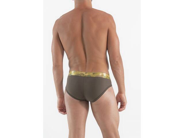 Труси сліпи Geronimo 2068s2 XL Хакі (3800999006833) - Фото 3