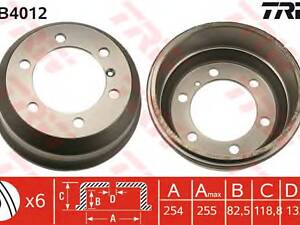 TRW DB4012. Гальмівний барабан