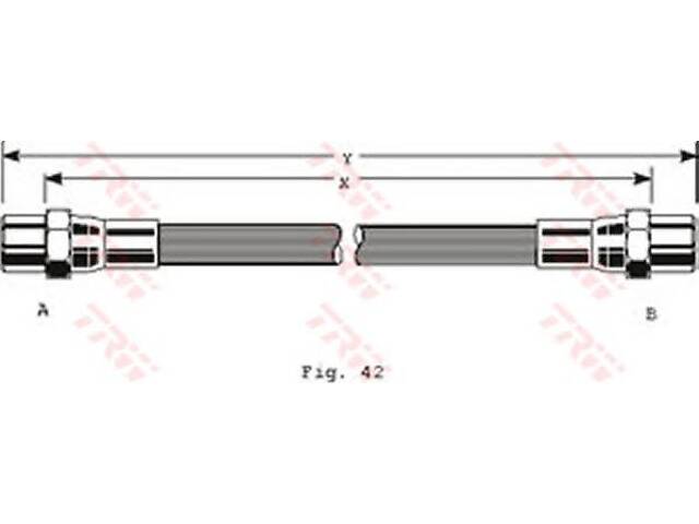 TRW PHA119. Гальмівний шланг