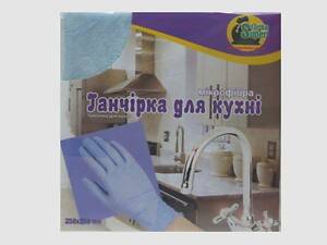 Тряпка салфетка из микрофибры для кухни Супер Торба (1 пач)