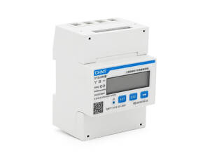 Трифазний електронний лічильник CHINT DDSU666-3-220/380V1.5-6A, трифазний на DIN-рейку, 220/380V, 6A, LCD,