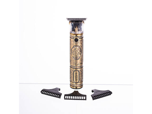 Тример для стрижки волос и бороды с насадками VGR V-085 - Фото 9