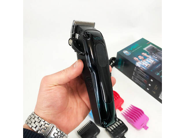 Тример для бороди та тіла, VGR V-013 PROFCOMPLEX тример для стрижки волосся. Колір: зелений - Фото 5