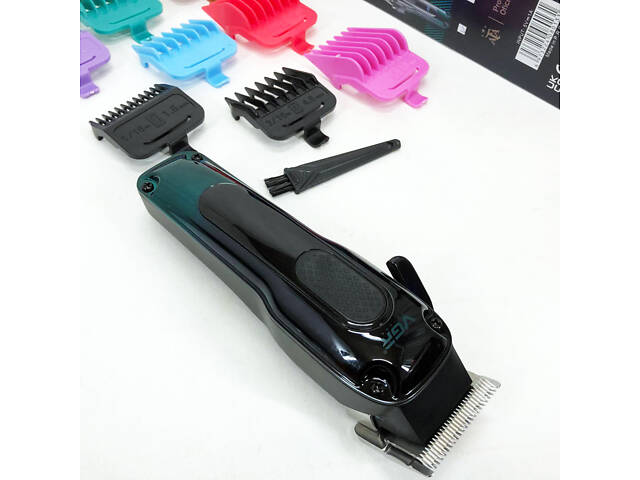 Тример для бороди та тіла, VGR V-013 PROFCOMPLEX тример для стрижки волосся. Колір: зелений - Фото 6