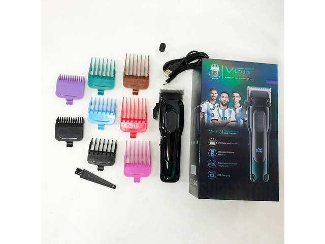 Тример для бороди та тіла, VGR V-013 PROFCOMPLEX тример для стрижки волосся. Колір: зелений - Фото 18