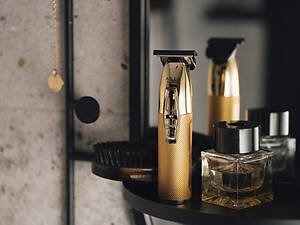 Тример для бороди та вусів Adler AD-2836g 100 Вт золотистий