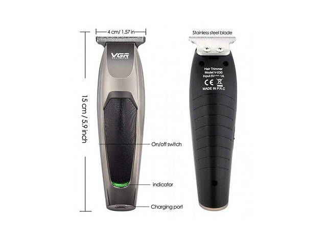 Професійна машинка VGR V-030 / 7042 - Фото 2
