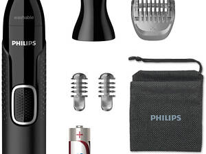 Тример для носа та вух Philips NT5650-16 чорний