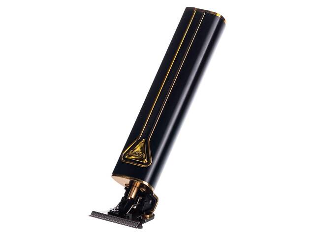 Триммер для стрижки волос аккумуляторный 4 насадки Черный VGR V-009 - Фото 3