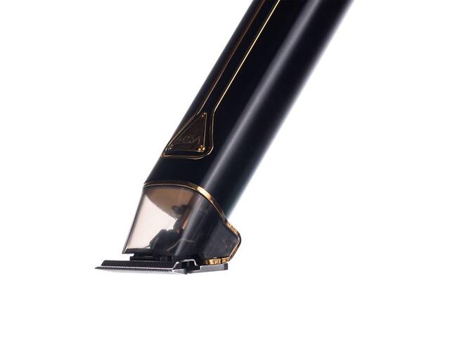 Триммер для стрижки волос аккумуляторный 4 насадки Черный VGR V-009 - Фото 6