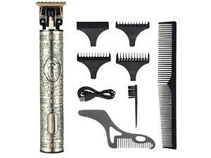 Тример чоловічий для бороди та вусів Rozia HQ273 акумуляторний 5 Вт Gold (HQ273_401)