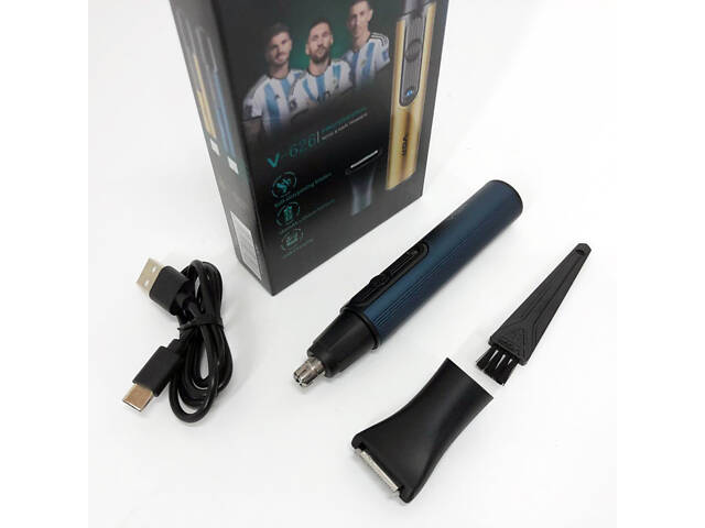 Триммер VGR 2 в 1 V-626. Цвет: синий - Фото 7