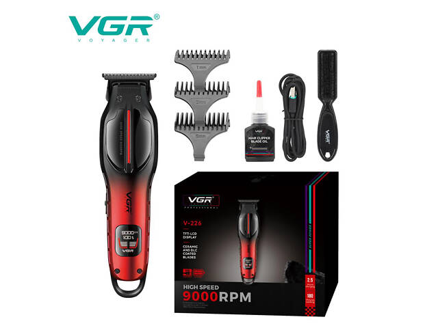 Триммер VGR V-226 RED - Фото 1