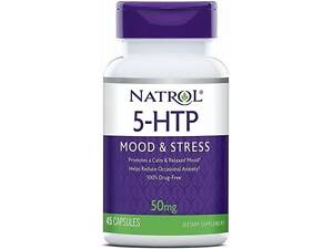 Триптофан Natrol 5-HTP 50 mg 45 Caps (000013483)