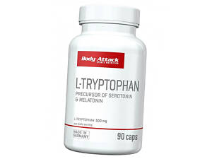 Триптофан в капсулах Body Attack L-Tryptophan 500 90 капс (27251005)