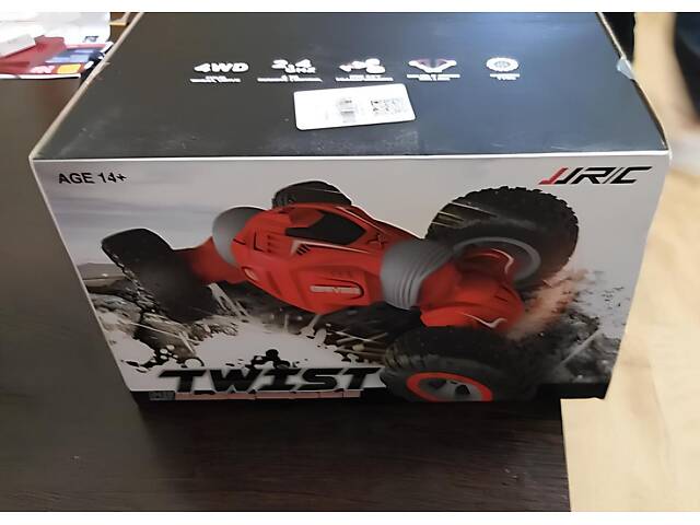 Трюкова машинка на радіокеруванні Twist Desert 4WD з повним приводом, позашляховик-перевертень для дітей та дорослих, акумуляторна - Фото 6