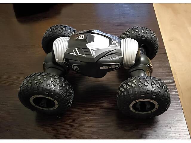 Трюкова машинка на радіокеруванні Twist Desert 4WD з повним приводом, позашляховик-перевертень для дітей та дорослих, акумуляторна - Фото 10