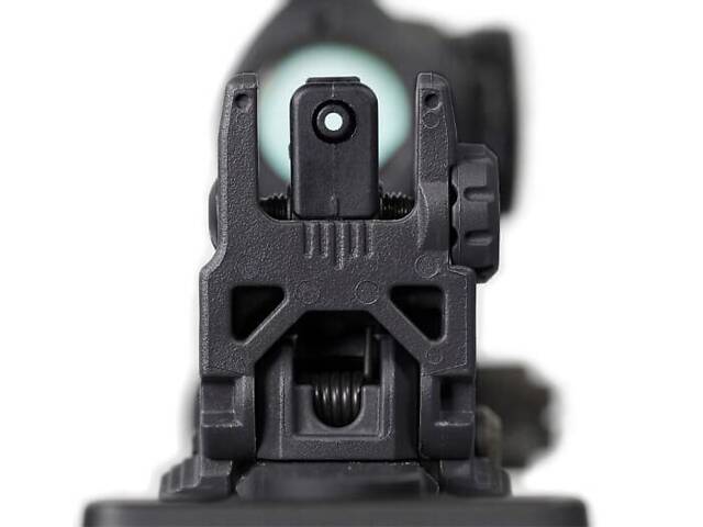 Целик складной Magpul MBUS Sight – Rear (MAG248), цвет Черный, полимер, крепление на Picatinny - Фото 5
