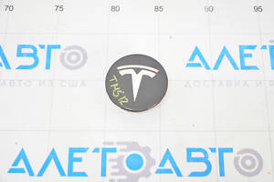 Центральный колпачок на диск Tesla Model S 12-20 серый 58мм