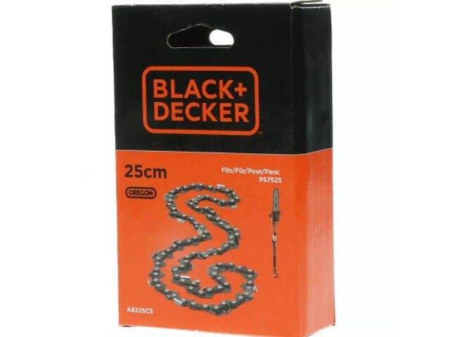 Ланцюг Black&Decker 3/8', 1.3 мм, 40 ланок, довжина 10'/25 см (A6225CS) - Фото 2