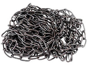 Цепь длиннозвенная Укрметиз 6 x 36 x 10м черная (У-ДЧ63610)