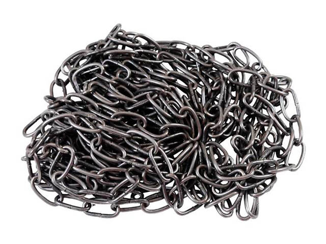 Цепь длиннозвенная Укрметиз 7 x 42 x 5м черная (У-ДЧ74205) - Фото 1