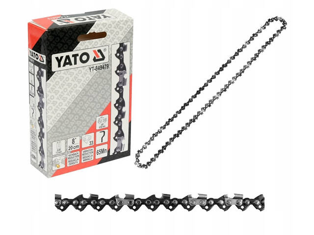 Цепь для пилы 8'/20 см 33 звена 3/8'/9,52 мм Т-0,05' YATO YT-849479 - Фото 1