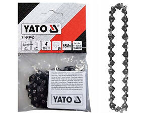 Ланцюг для пилки 4/10 см 26 ланок 0,3/7,62 мм Т-0,043/1.1мм YATO YT-849465