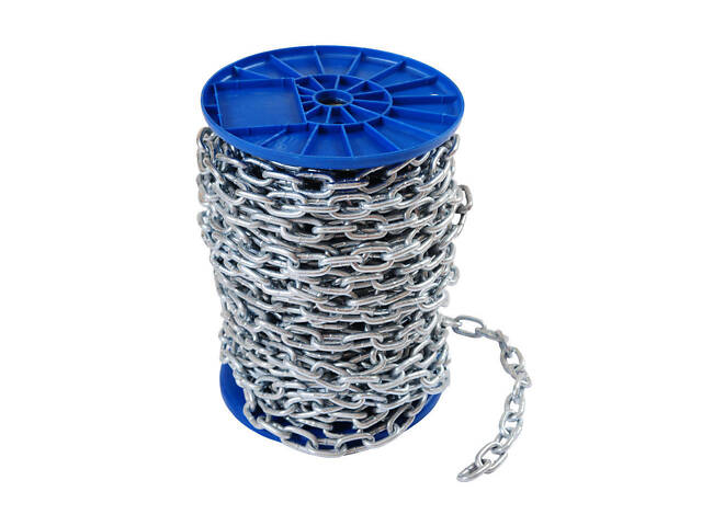 Цепь короткозвенная Apro 2мм x 110м DIN 5685A (CH-SL2) (110 шт.) - Фото 1