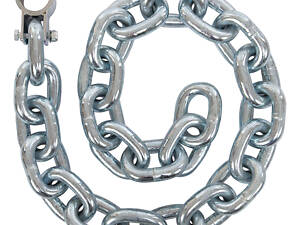 Цепь-утяжелитель Zelart TA-7809-25 25кг l-8м d-25 мм Хром