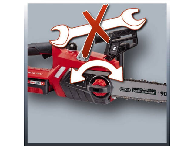 Ланцюгова пила Einhell GE-LC 18 Li Solo акумуляторна (Без АКБ та ЗУ) (4501761) - Фото 5