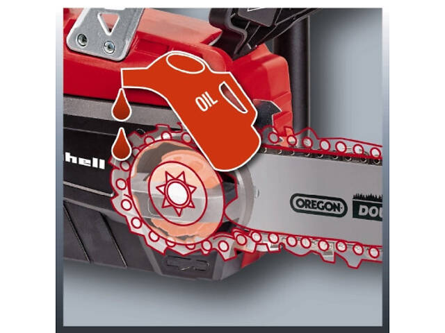 Ланцюгова пила Einhell GE-LC 18 Li Solo акумуляторна (Без АКБ та ЗУ) (4501761) - Фото 6