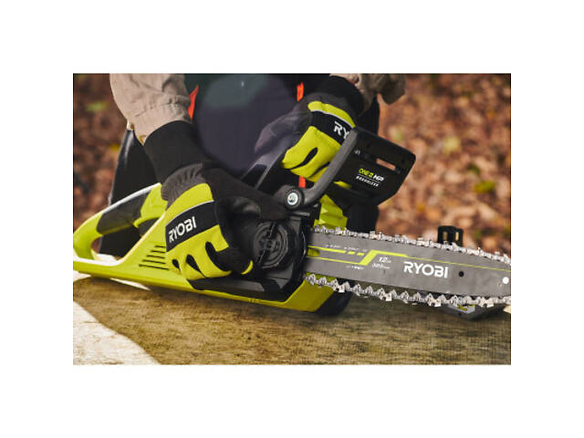Ланцюгова пила Ryobi ONE+ HP RY18CSX30A-150 18В, 5Ah, 30см, 3.2кг (5133005466) - Фото 2