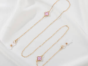 Ланцюжок для окулярів Квітка 7 9576 фіолетовий