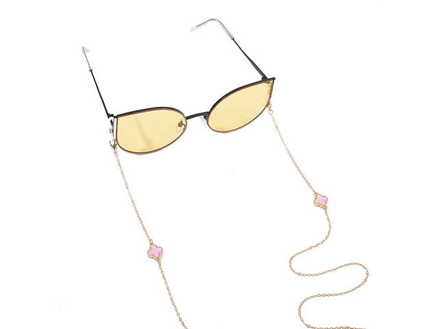Цепочка для очков Цветок 7 9576 лиловая - Фото 2