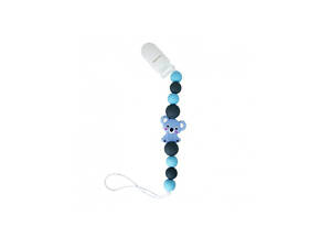 Цепочка для пустышки 'Коала' MGZ-0521(Blue) силиконовая