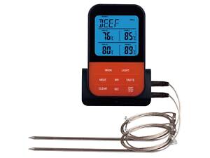 Цифровий бездротовий термометр для м'яса 2 щупи INKBIRD No1240