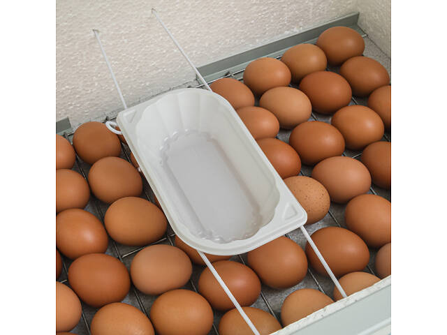 Цифровий інкубатор 'Курочка Ряба ІБ-100' на 100 яєць з вентилятором - Фото 7