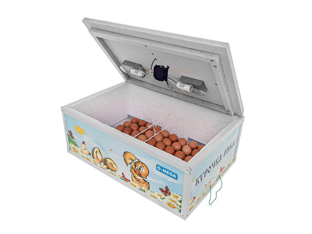 Цифровий інкубатор 'Курочка Ряба ІБ-100' на 100 яєць з вентилятором - Фото 5
