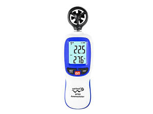 Цифровий крильчастий анемометр 0,3-30 м/с, -10-45 °C WINTACT WT82