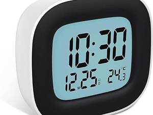 Цифровий мінібудильник Homvilla Alarm Clock HM606A з дисплеєм температури та підсвіткою