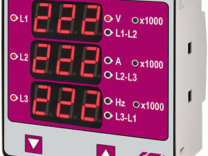 Цифровой мультиметр 40-300V AC/DC 96x96мм [4805419] EDM ETI